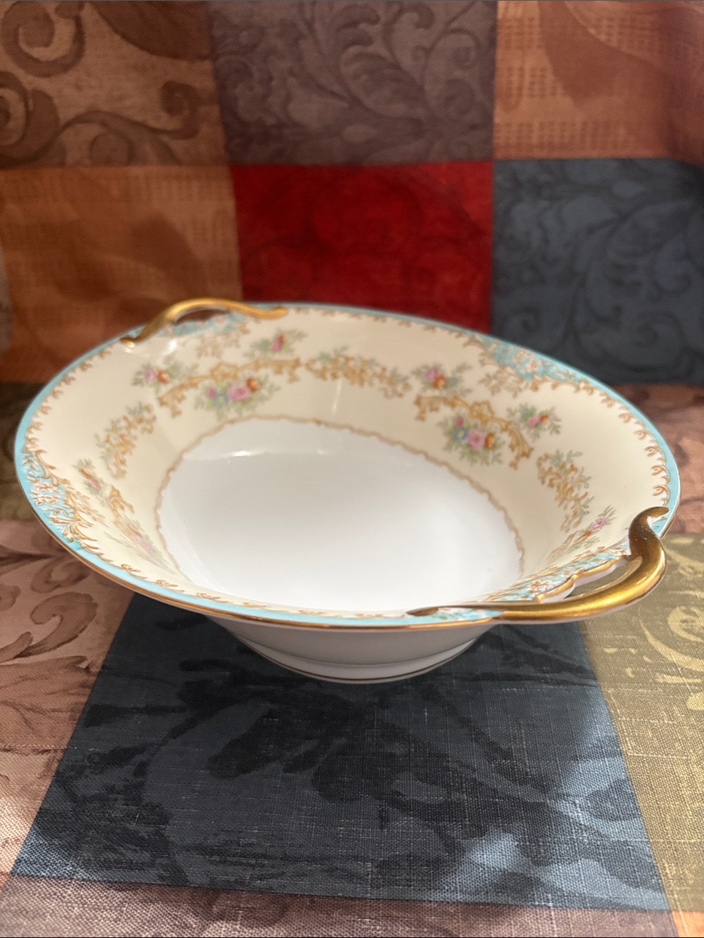 ⭐️Noritake⭐️Vintage M Stamp Serving Bowl